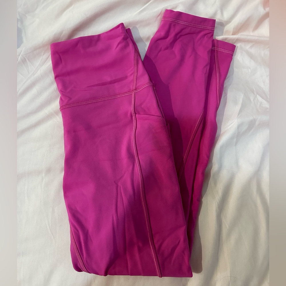 Pink Lululemon Align leggings - Picture 2 of 4